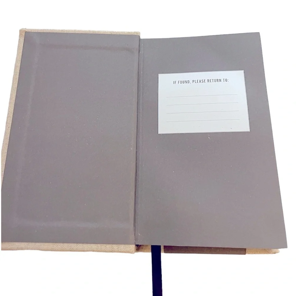 Hardback Notebook: One line a day